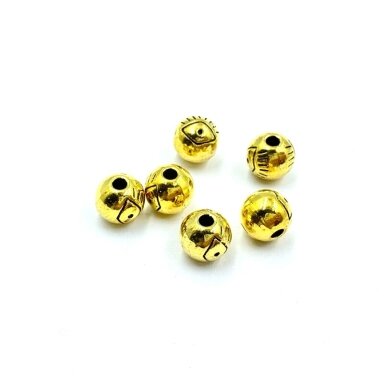 5x6mm aukso sp. intarpai, 26vnt.