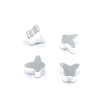 5x6mm sidabro sp. nerūdijančio plieno intarpas drugelis, 4vnt. 5x6mm sidabro sp. nerūdijančio plieno intarpas drugelis, 4vnt.