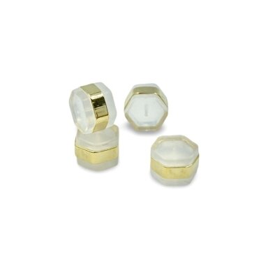 5x7mm 14k aukso sp. nerūdijančio plieno ir silikono auskarų fiksatoriai, 4vnt. 5x7mm 14k aukso sp. nerūdijančio plieno ir silikono auskarų fiksatoriai, 4vnt.