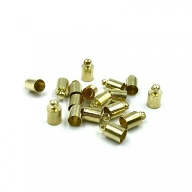 5x9mm aukso sp. kepurėlės, 25vnt.