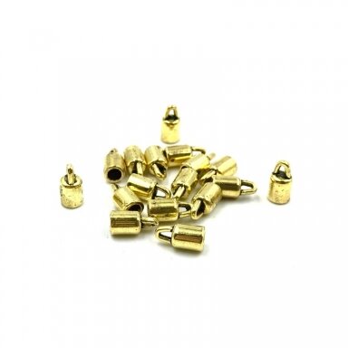 5x9mm aukso sp. kepurėlės, 38vnt.