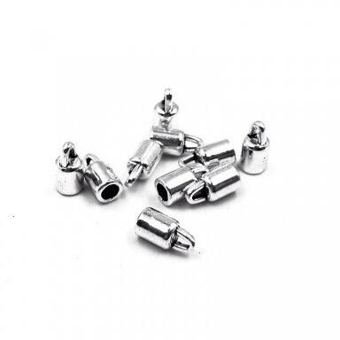 5x9mm sidabro sp. kepurėlės, 38vnt.