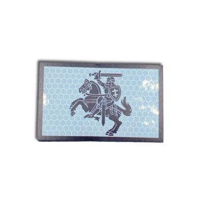 5x8cm prisiuvamas antsiuvas "Vytis" su velcro juosta, 1vnt. 5x8cm prisiuvamas antsiuvas "Vytis" su velcro juosta, 1vnt.