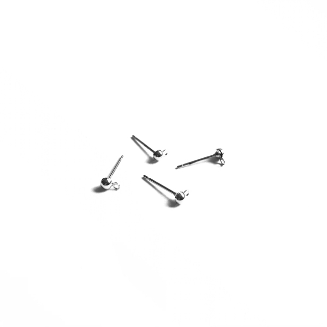 5x3mm sidabro sp. auskarų įvėrimai, 8vnt.