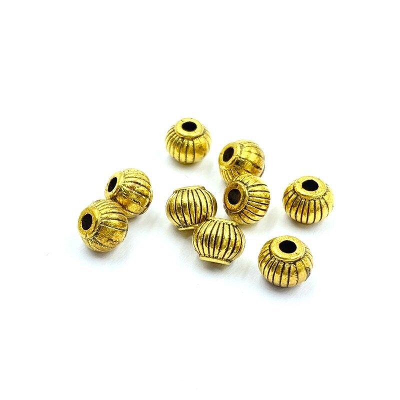 5x5mm aukso sp. intarpai, 32vnt.