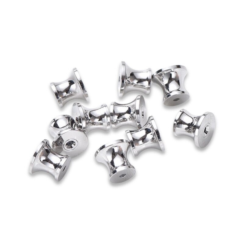 5x6mm platinos sp. nerūdijančio plieno auskarų fiksatoriai, 2vnt. 5x6mm platinos sp. nerūdijančio plieno auskarų fiksatoriai, 2vnt.