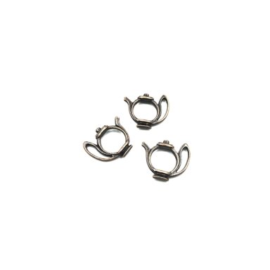22x19mm vario sp. pakabukas arbatinukas, 9vnt.