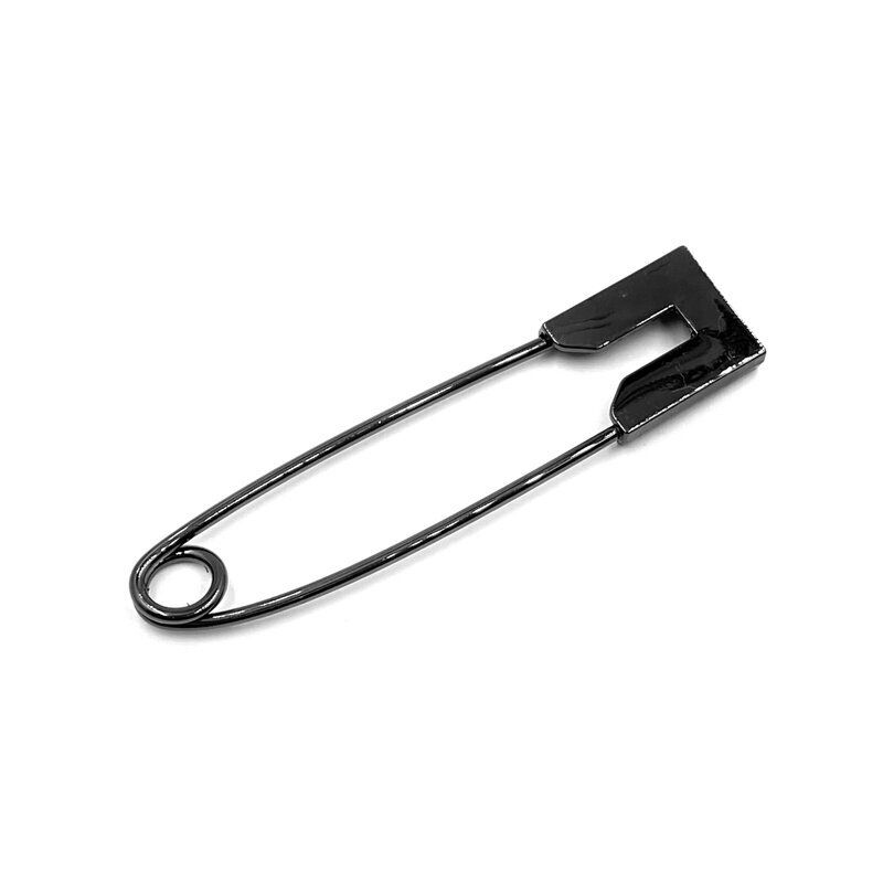 63x14mm juodintos sp. sagių užsegimas žiogelis, 1vnt.