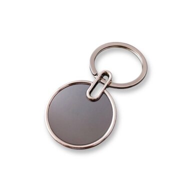 70x36mm nikelio sp. nerūdijančio plieno raktų pakabukas, 1vnt. 70x36mm nikelio sp. nerūdijančio plieno raktų pakabukas, 1vnt.