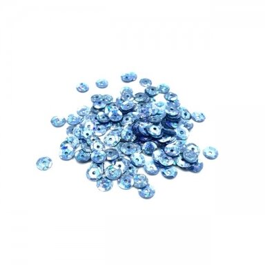 6mm melsvos sp. žvyneliai, 5g