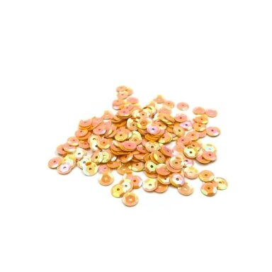 6mm oranžinės sp. žvyneliai, 5g