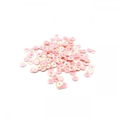 6mm rožinės sp. žvyneliai, 5g