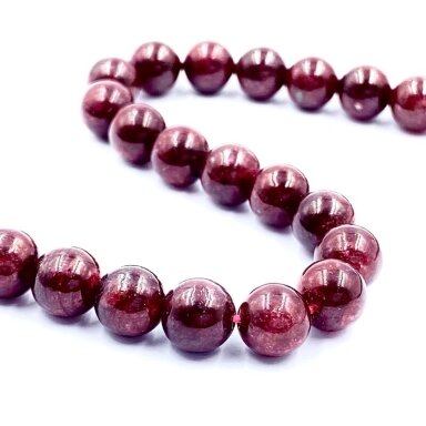 6mm rubinas, 40cm juosta