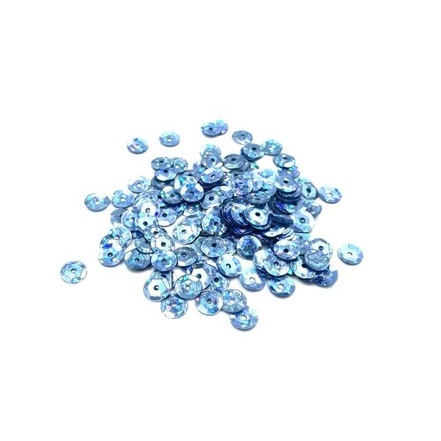 6mm melsvos sp. žvyneliai, 5g