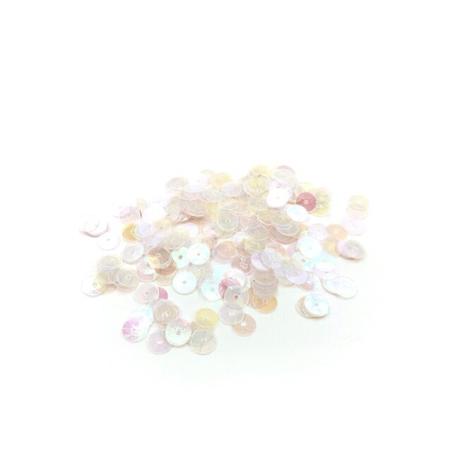6mm skaidrios gelsvos sp. žvyneliai, 5g