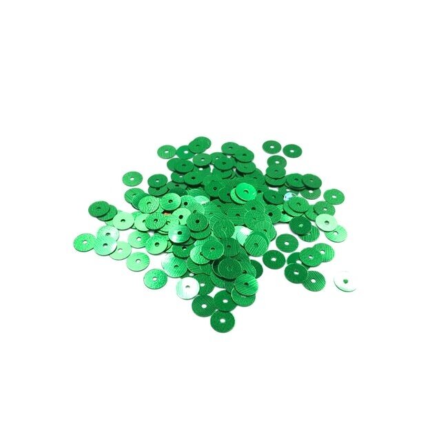 6mm žalios sp. žvyneliai, 5g