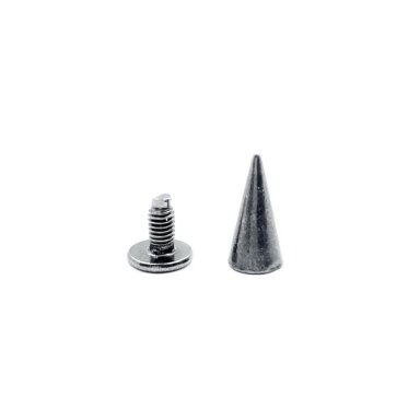 6x12mm juodintos sp. įsukamos metalinės kniedės, 8vnt.