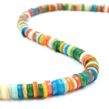 ±6x2mm mix sp. disko formos kriauklė, 40cm juosta