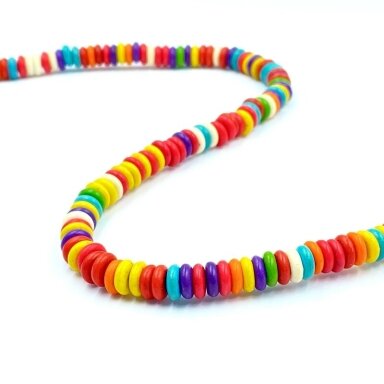 6x2mm mix sp. hovlitas, disko forma, 38cm juosta 6x2mm mix sp. hovlitas, disko forma, 38cm juosta
