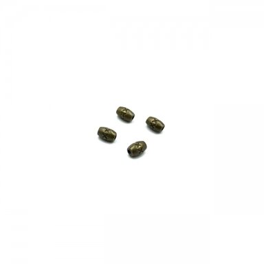 6x3mm žalvario sp. intarpai, 57vnt.