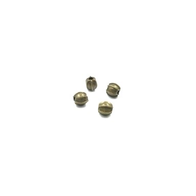 6x6mm žalvario sp. intarpai, 38vnt.
