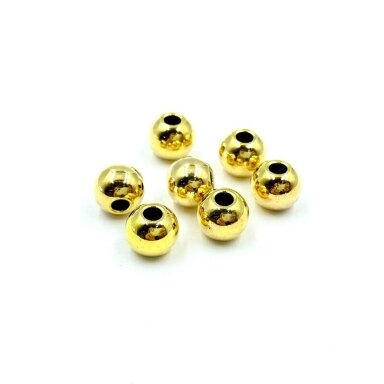 6x7mm aukso sp. intarpai, 20vnt.