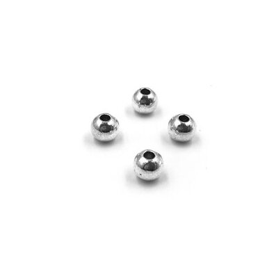 6x7mm sidabro sp. intarpai, 20vnt.