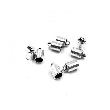6x10mm sidabro sp. kepurėlės, 25vnt. 6x10mm sidabro sp. kepurėlės, 25vnt.