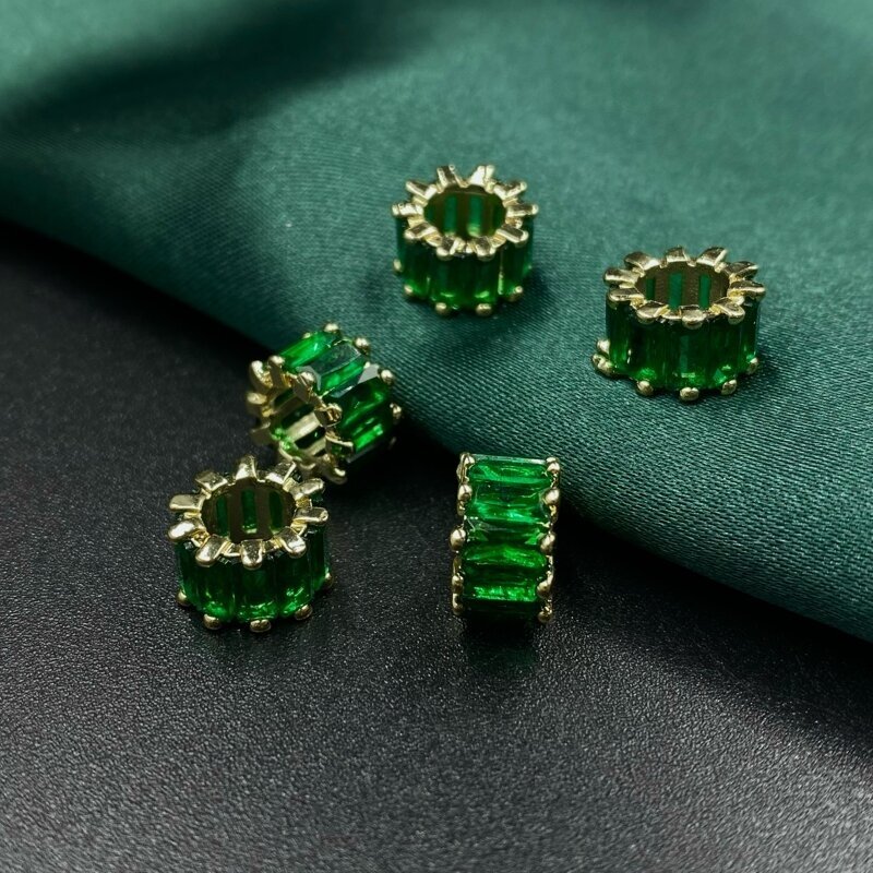 6x10mm aukso sp. nerūdijančio intarpas, 1vnt.