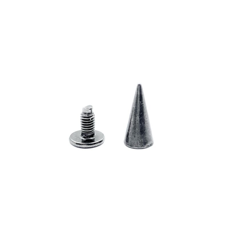 6x12mm juodintos sp. įsukamos metalinės kniedės, 8vnt.