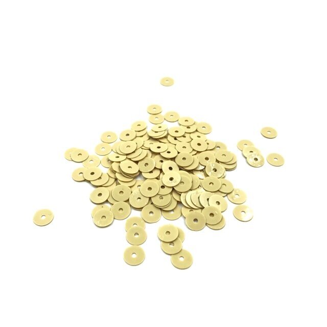7mm kreminės sp. žvyneliai, 5g