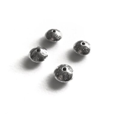 7x11mm sidabro sp. intarpai, 8vnt.