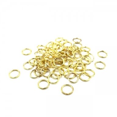 7x1,2mm aukso sp. žiedeliai, 10g