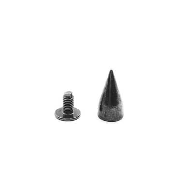 7x14mm juodintos sp. įsukamos metalinės kniedės, 8vnt.