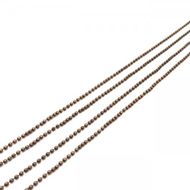 1,5x1,5mm vario sp. grandinėlė, 1m