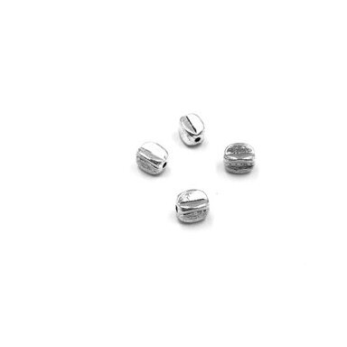 7x7mm sidabro sp. intarpai, 26vnt.
