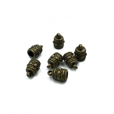 7x11mm žalvario sp. kepurėlės, 14vnt. 7x11mm žalvario sp. kepurėlės, 14vnt.