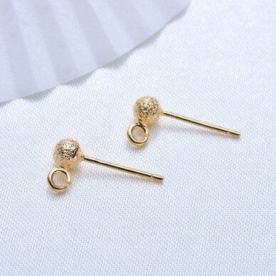 7x4mm rausvo aukso sp. nerūdijančio plieno auskarų įvėrimai, 2vnt. 1 7x4mm rausvo aukso sp. nerūdijančio plieno auskarų įvėrimai, 2vnt. 1