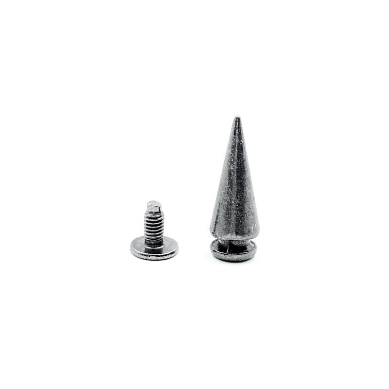 7x20mm juodintos sp. įsukamos metalinės kniedės, 4vnt.