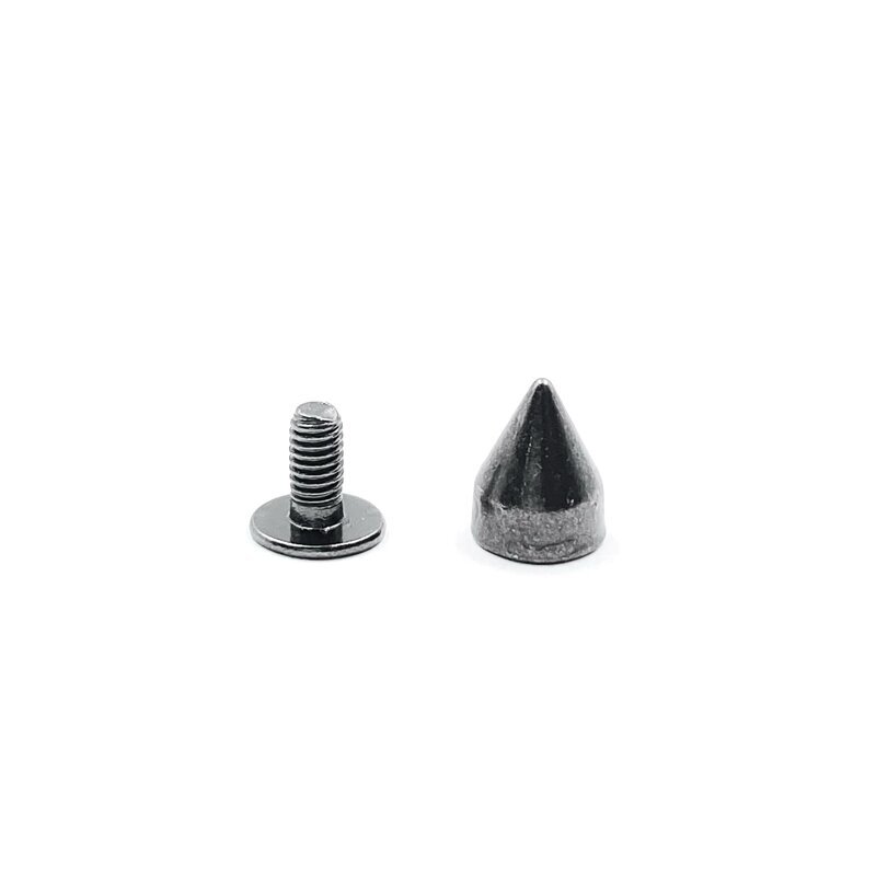 7x9mm juodintos sp. įsukamos metalinės kniedės, 8vnt.