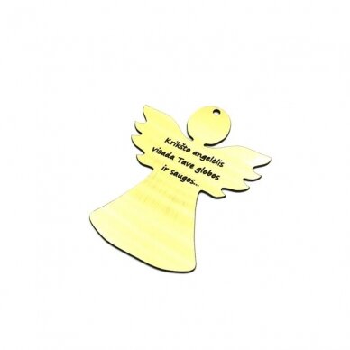 86x66mm aukso sp. plastiko pakabukas angelas, 1vnt. 86x66mm aukso sp. plastiko pakabukas angelas, 1vnt.