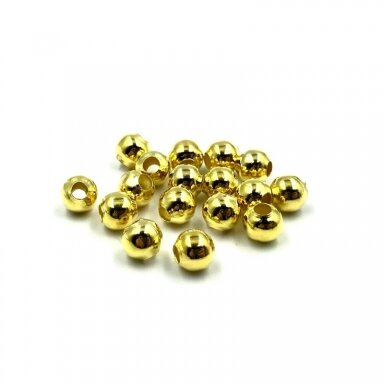 8mm aukso sp. intarpai, 10g (apie 17vnt.)