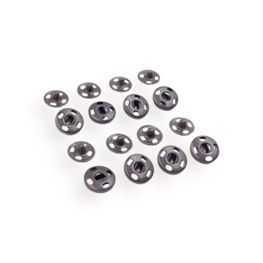 8mm rudos sp. metalinės spaudės, 8vnt.