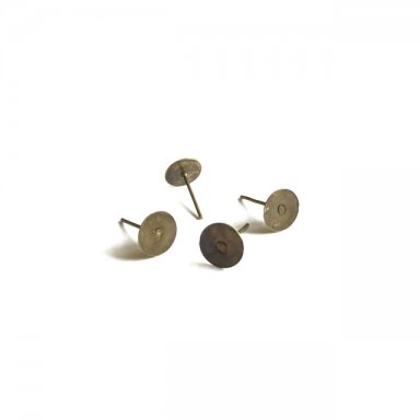 8mm žalvario sp. auskarų įvėrimai, 20vnt.