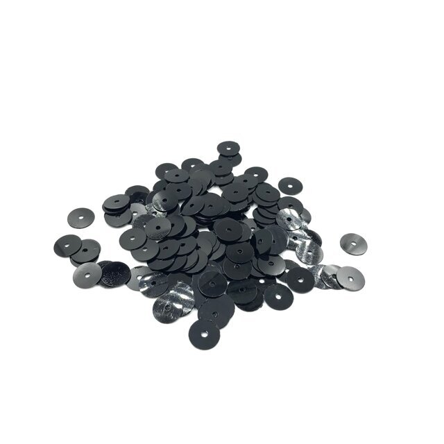 8mm juodos sp. žvyneliai, 5g