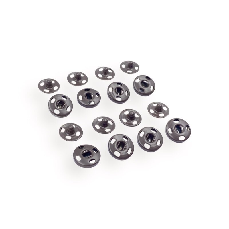 8mm rudos sp. metalinės spaudės, 8vnt.