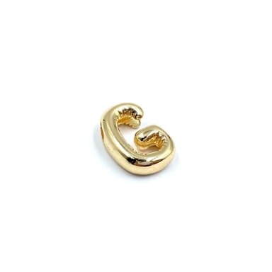 8x11mm rausvo aukso sp. nerūdijančio plieno pakabukas G raidė, 1vnt. 8x11mm rausvo aukso sp. nerūdijančio plieno pakabukas G raidė, 1vnt.