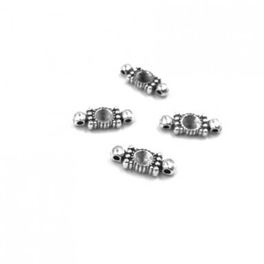 8x20mm sidabro sp. intarpai, 11vnt.