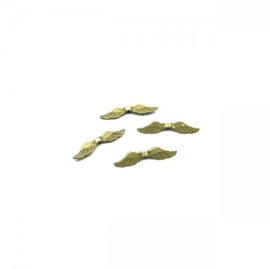8x36mm žalvario sp. intarpai, 13vnt.