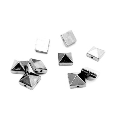 8x5mm juodintos sp. prisiuvamos plastiko kniedės, 10g (apie 43vnt.)